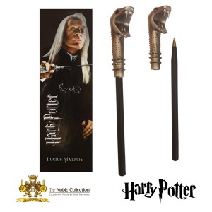 NN7984 HP Lucius Malfoy Wand Pen and Bookmark